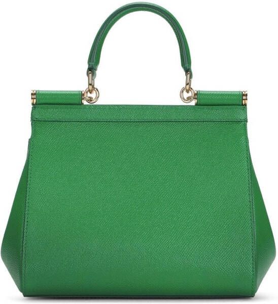 Dolce & Gabbana Sicily medium schoudertas Groen