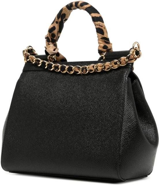 Dolce & Gabbana Sicily mini-tas Zwart