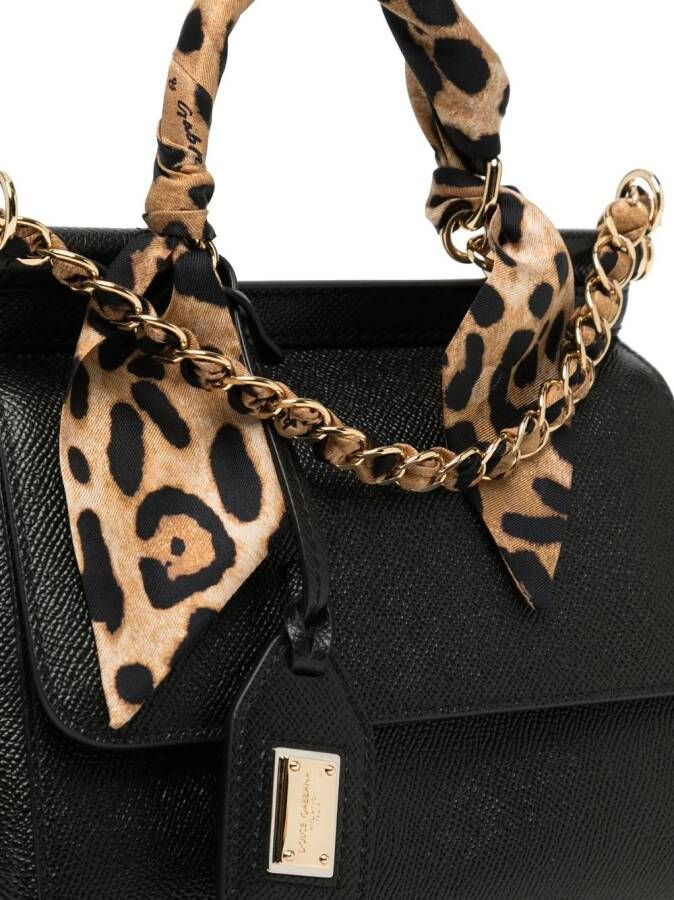 Dolce & Gabbana Sicily mini-tas Zwart