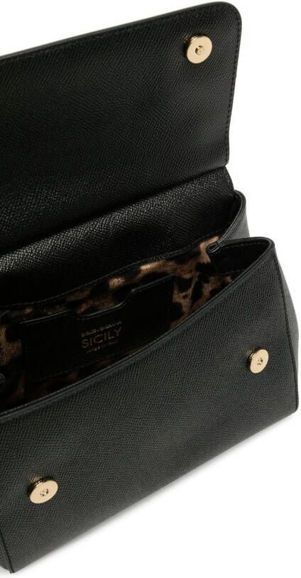 Dolce & Gabbana Sicily mini-tas Zwart