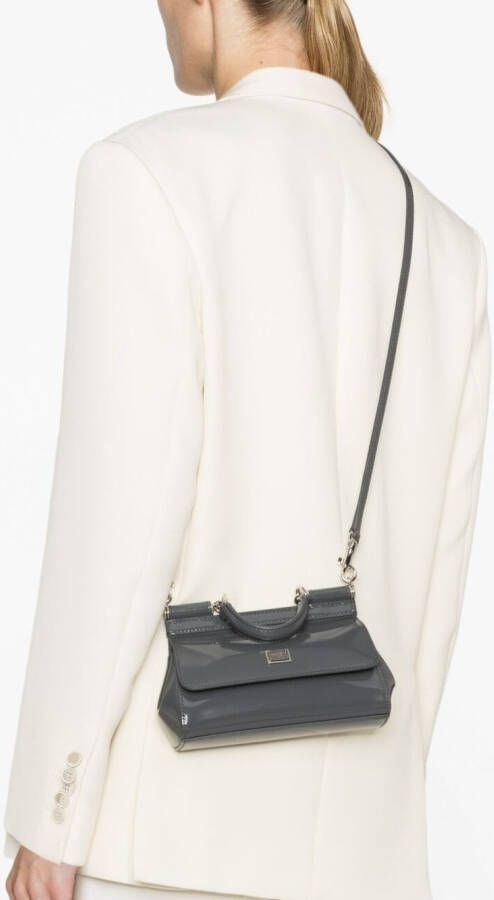 Dolce & Gabbana Crossbodytas met logo Grijs
