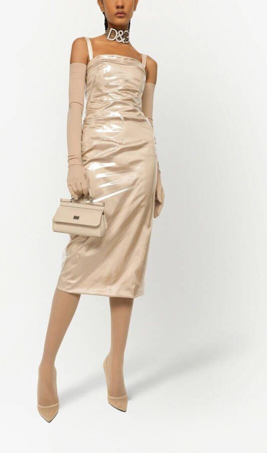 Dolce & Gabbana KIM DOLCE&GABBANA Sicily kleine handtas Beige
