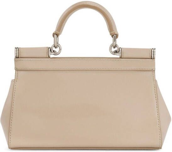 Dolce & Gabbana KIM DOLCE&GABBANA Sicily kleine tas met handgreep Beige