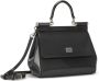 Dolce & Gabbana KIM DOLCE&GABBANA Sicily kleine tas met handgreep Zwart - Thumbnail 4