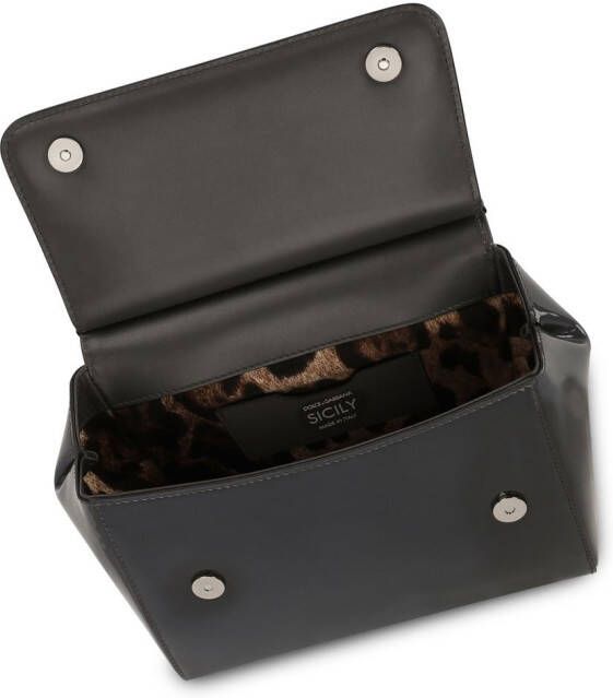 Dolce & Gabbana KIM DOLCE&GABBANA Sicily kleine tas met handgreep Zwart