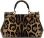 Dolce & Gabbana KIM DOLCE&GABBANA Sicily kleine tas met handgreep Bruin - Thumbnail 3