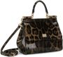 Dolce & Gabbana KIM medium Sicily tas met handgreep Bruin - Thumbnail 4