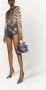 Dolce & Gabbana Sicily Soft kleine tas met handgreep en denim patchwork Blauw - Thumbnail 2