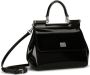 Dolce & Gabbana KIM DOLCE&GABBANA Sicily kleine tas met handgreep Zwart - Thumbnail 4