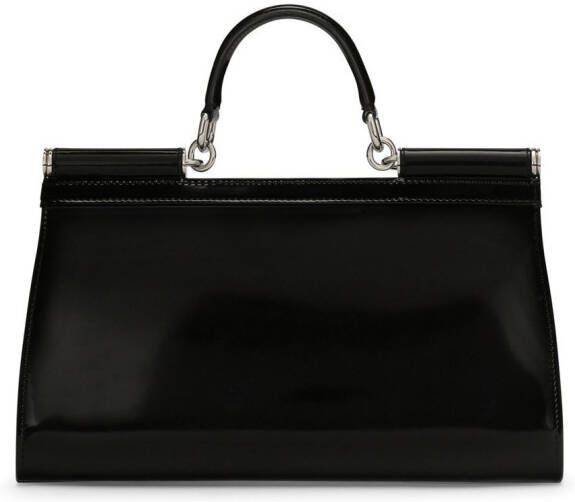 Dolce & Gabbana KIM Sicily tas met handgreep Zwart