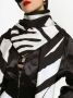 Dolce & Gabbana Twill sjaal met zebraprint Zwart - Thumbnail 2