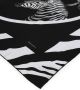 Dolce & Gabbana Twill sjaal met zebraprint Zwart - Thumbnail 4