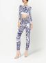 Dolce & Gabbana Grace skinny jeans met Majolica-print Blauw - Thumbnail 2