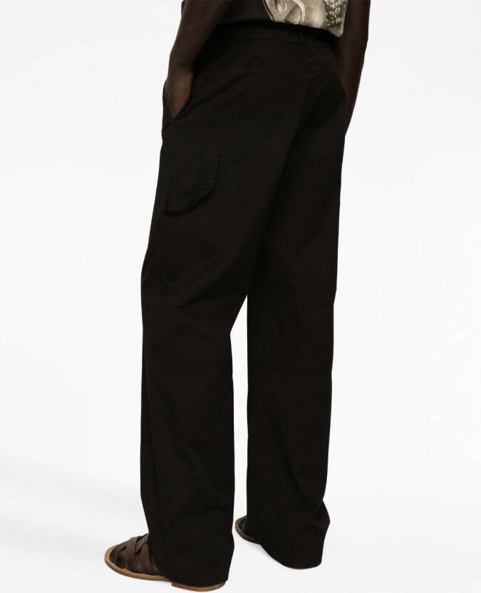Dolce & Gabbana Slim-fit broek Zwart