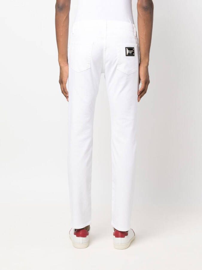 Dolce & Gabbana Slim-fit jeans Wit