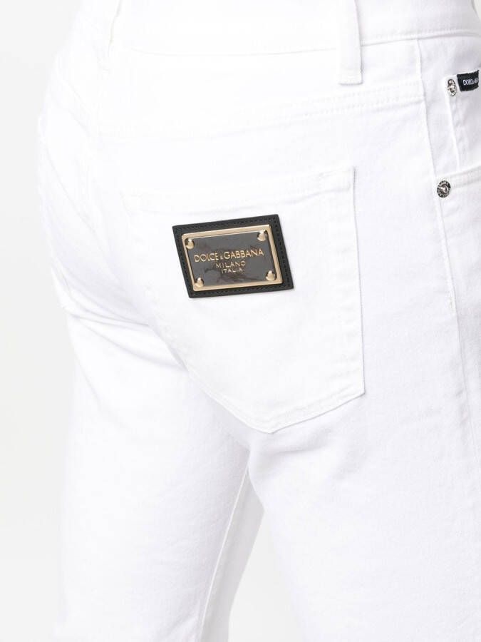 Dolce & Gabbana Slim-fit jeans Wit