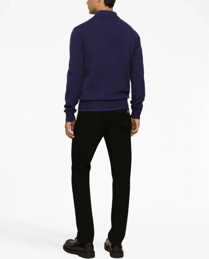 Dolce & Gabbana Slim-fit jeans Zwart