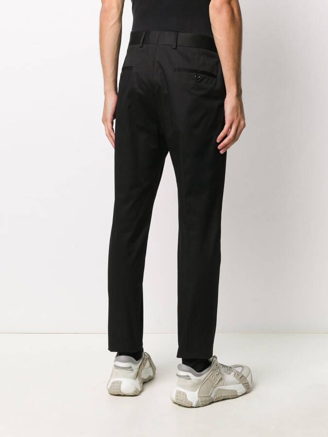 Dolce & Gabbana Slim-fit pantalon Zwart