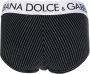Dolce & Gabbana Slip met logoband Zwart - Thumbnail 2