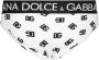 Dolce & Gabbana Jersey slip met DG-logo Wit - Thumbnail 3