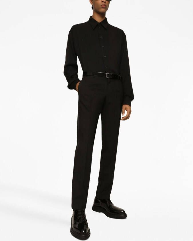 Dolce & Gabbana Smoking pantalon Zwart