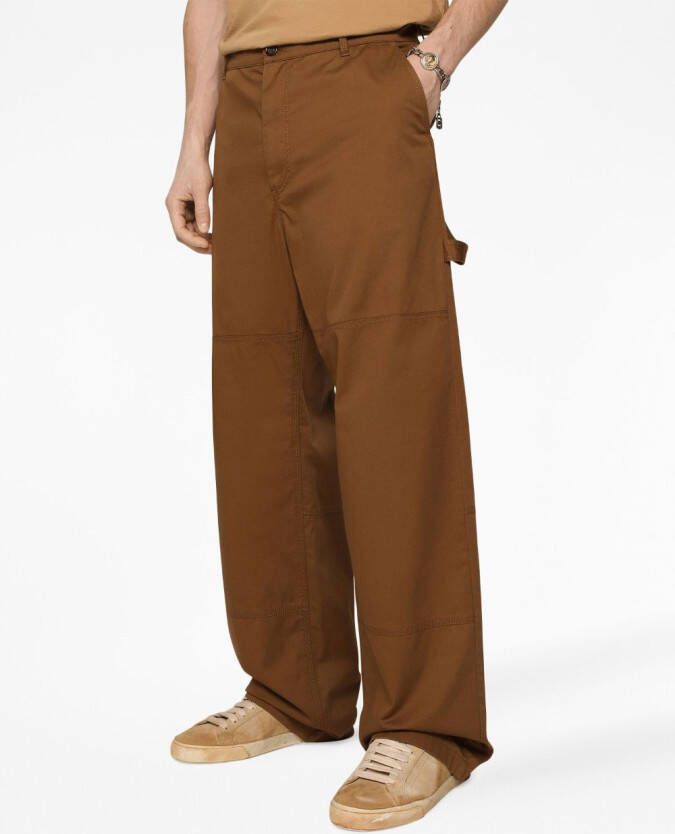 Dolce & Gabbana Straight broek Bruin