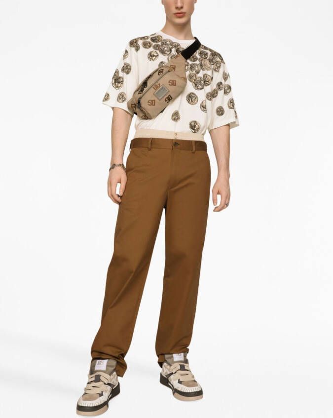 Dolce & Gabbana Straight broek Bruin