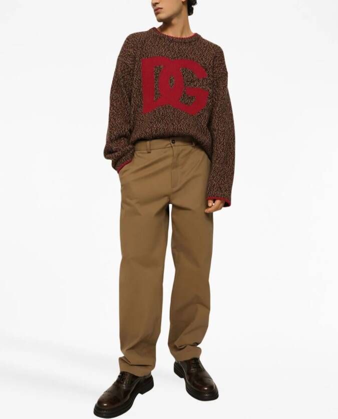 Dolce & Gabbana Straight broek Bruin