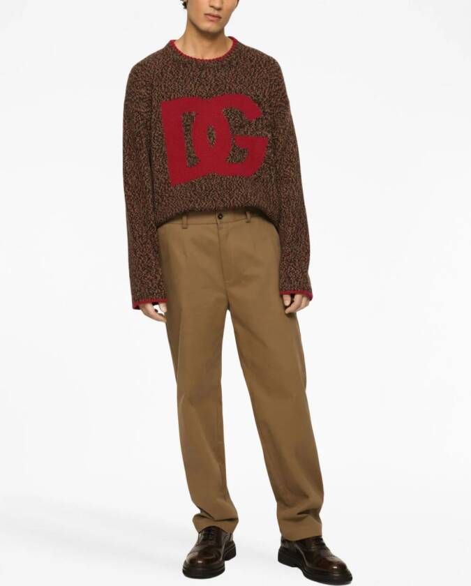Dolce & Gabbana Straight broek Bruin