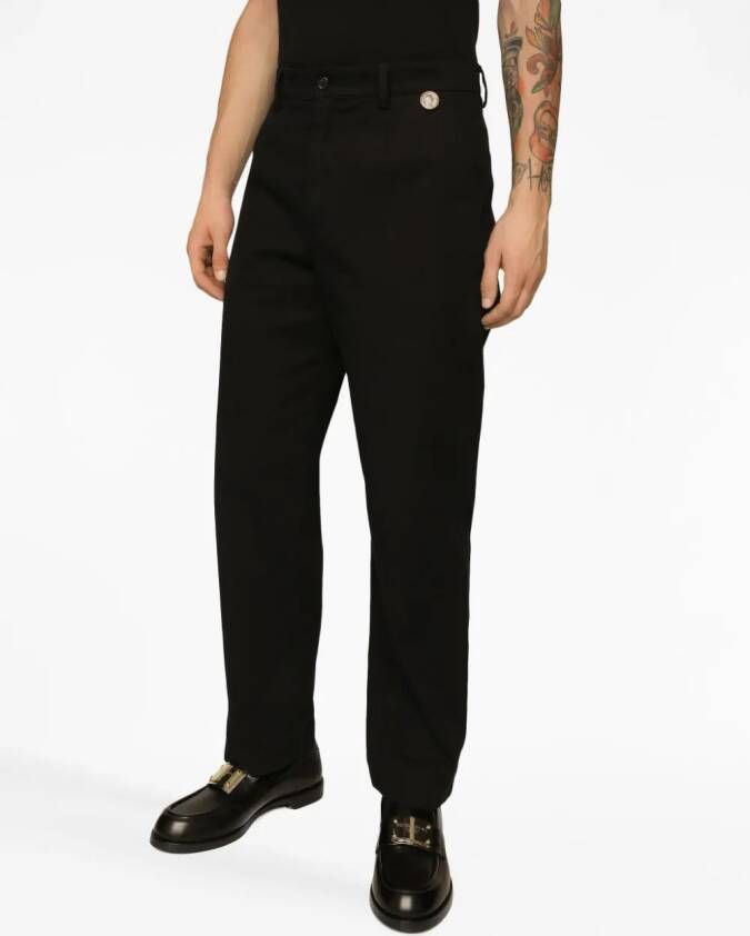 Dolce & Gabbana Straight broek Zwart