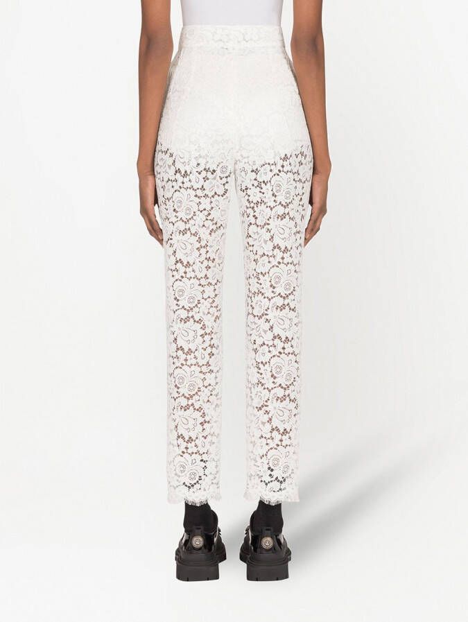 Dolce & Gabbana Straight broek Wit