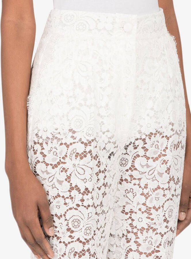 Dolce & Gabbana Straight broek Wit