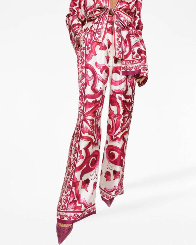 Dolce & Gabbana Straight broek Wit