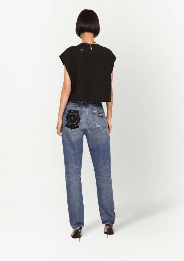 Dolce & Gabbana Straight jeans Blauw