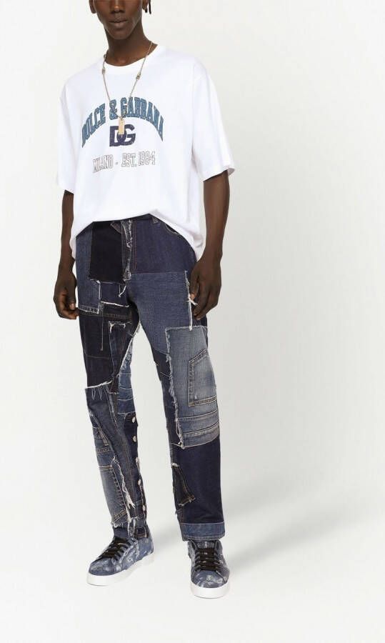 Dolce & Gabbana Jeans met toelopende pijpen Blauw