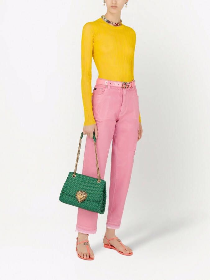 Dolce & Gabbana Straight jeans Roze