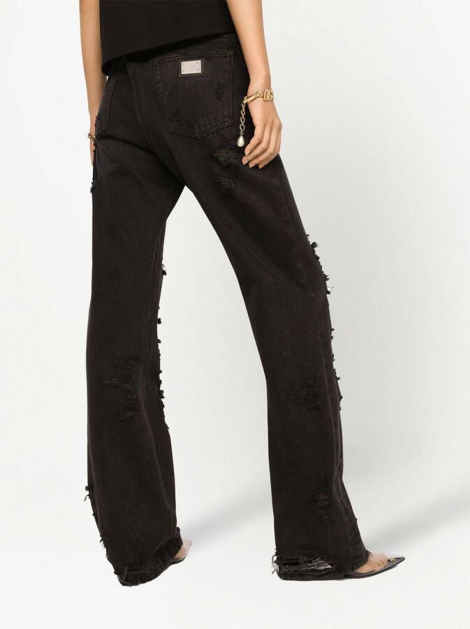 Dolce & Gabbana Flared jeans Zwart