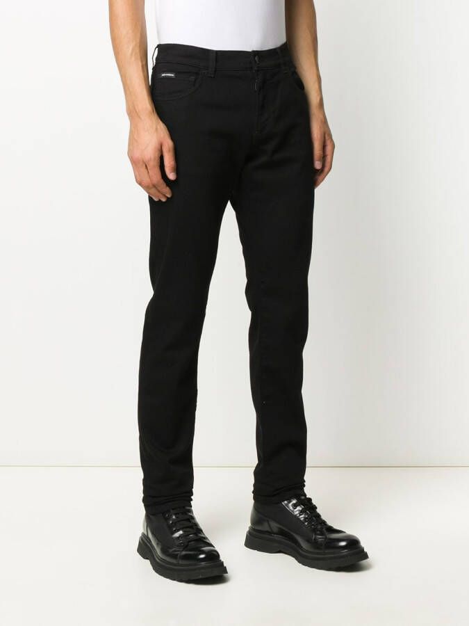 Dolce & Gabbana Straight jeans Zwart