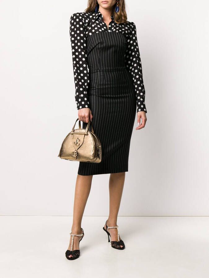 Dolce & Gabbana Strapless jurk Zwart