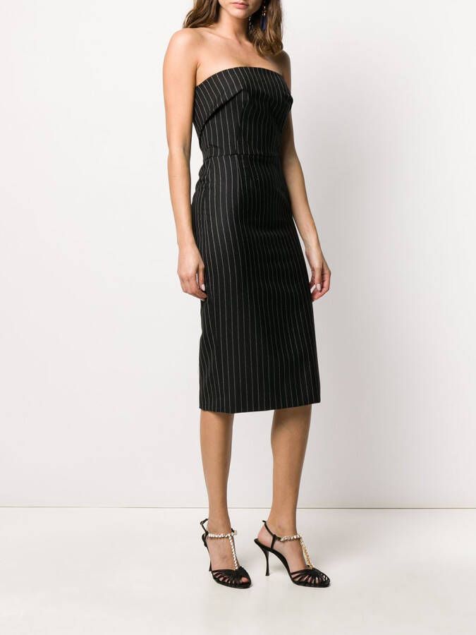 Dolce & Gabbana Strapless jurk Zwart