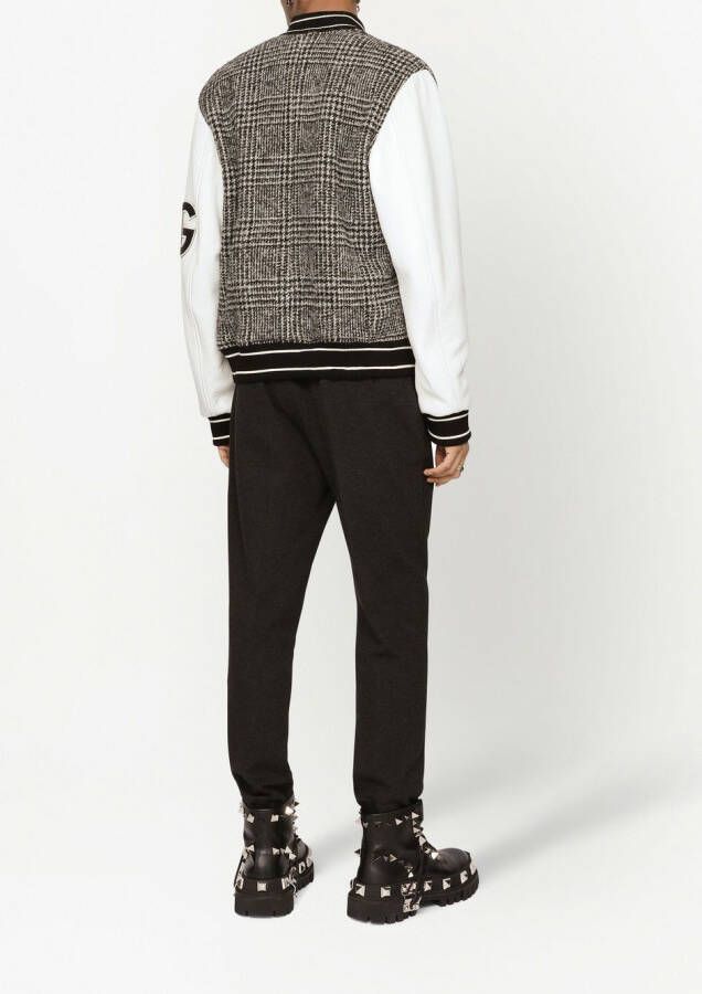 Dolce & Gabbana Slim-fit jersey broek Zwart