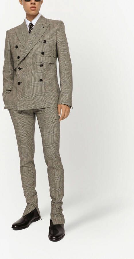 Dolce & Gabbana Zijden stropdas met jacquard Zwart