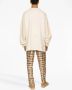 Dolce & Gabbana Sweater met logopatch Beige - Thumbnail 4