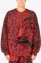 Dolce & Gabbana Sweater met luipaardprint Rood - Thumbnail 3