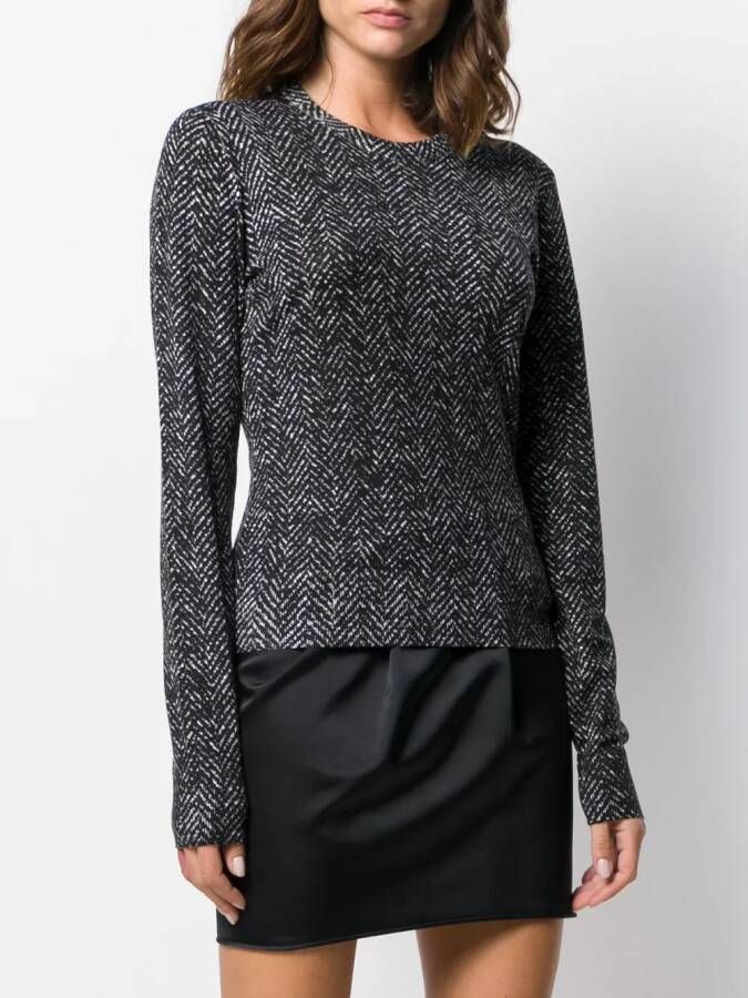 Dolce & Gabbana Sweater met ronde hals Zwart