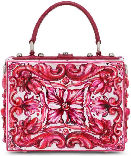 Dolce & Gabbana Dolce Box schoudertas Roze