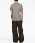 Dolce & Gabbana T-shirt met geborduurd logo Grijs - Thumbnail 4