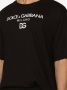 Dolce & Gabbana Katoenen T-shirt met geborduurd logo Zwart - Thumbnail 4