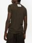 Dolce & Gabbana T-shirt met geperforeerd detail Groen - Thumbnail 5