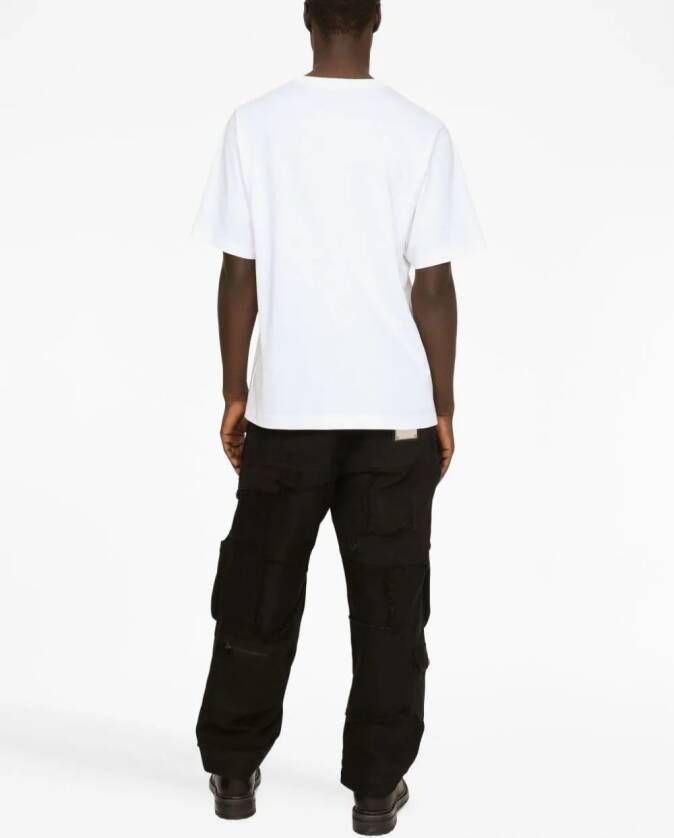 Dolce & Gabbana T-shirt met grafische print Wit